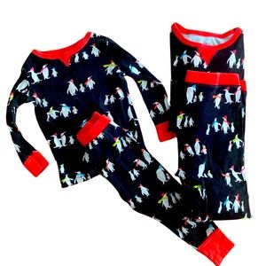 Matching Christmas Pjs unisex sizes 3T & 12 EUC